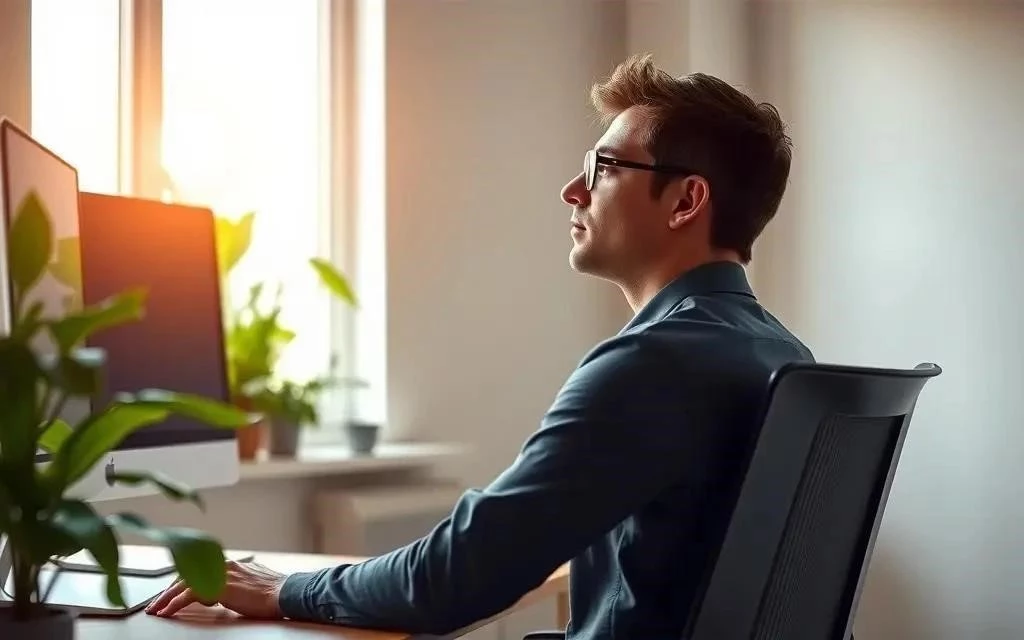 Как сохранить зрение при работе за компьютером